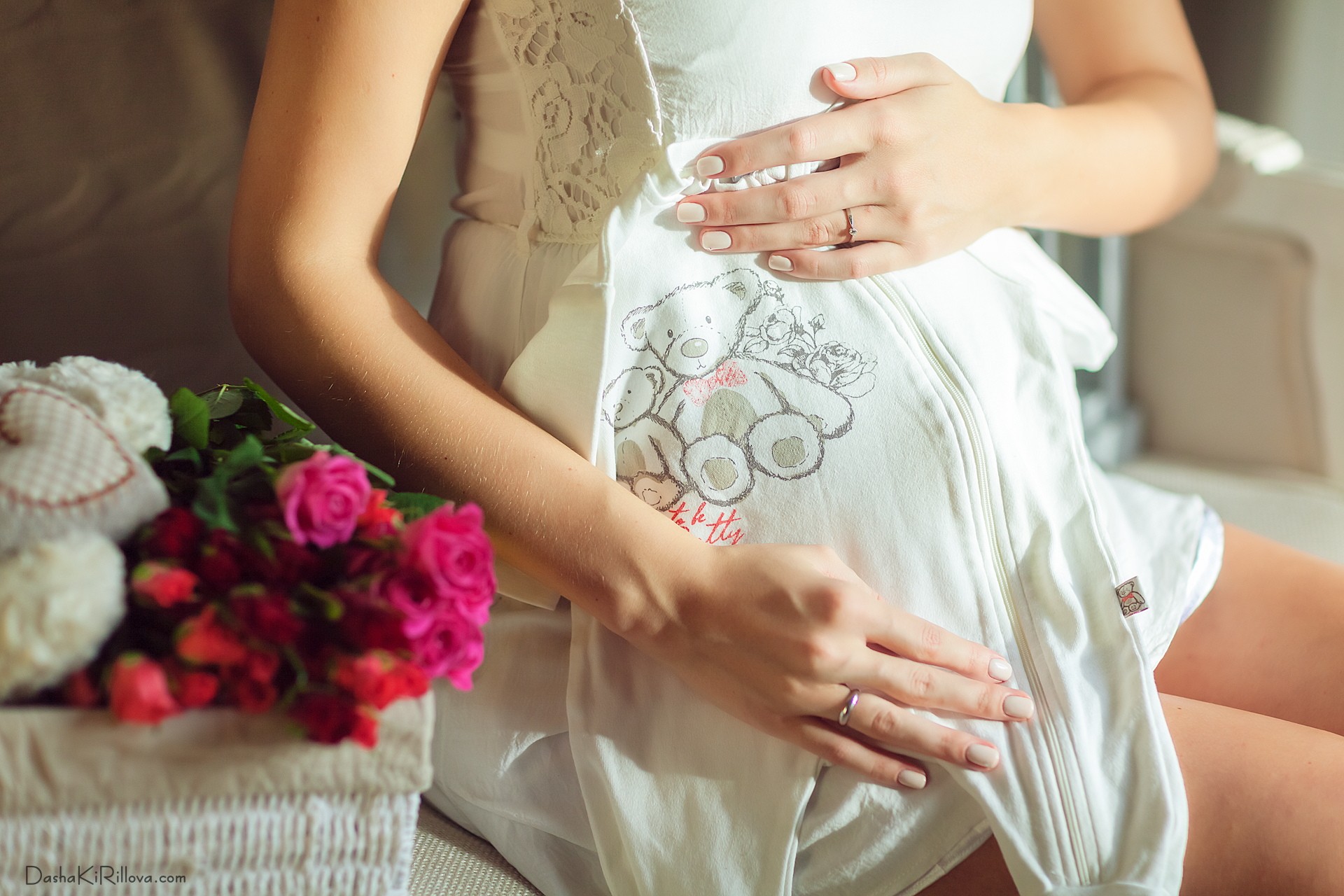Прически для беременных в домашних условиях